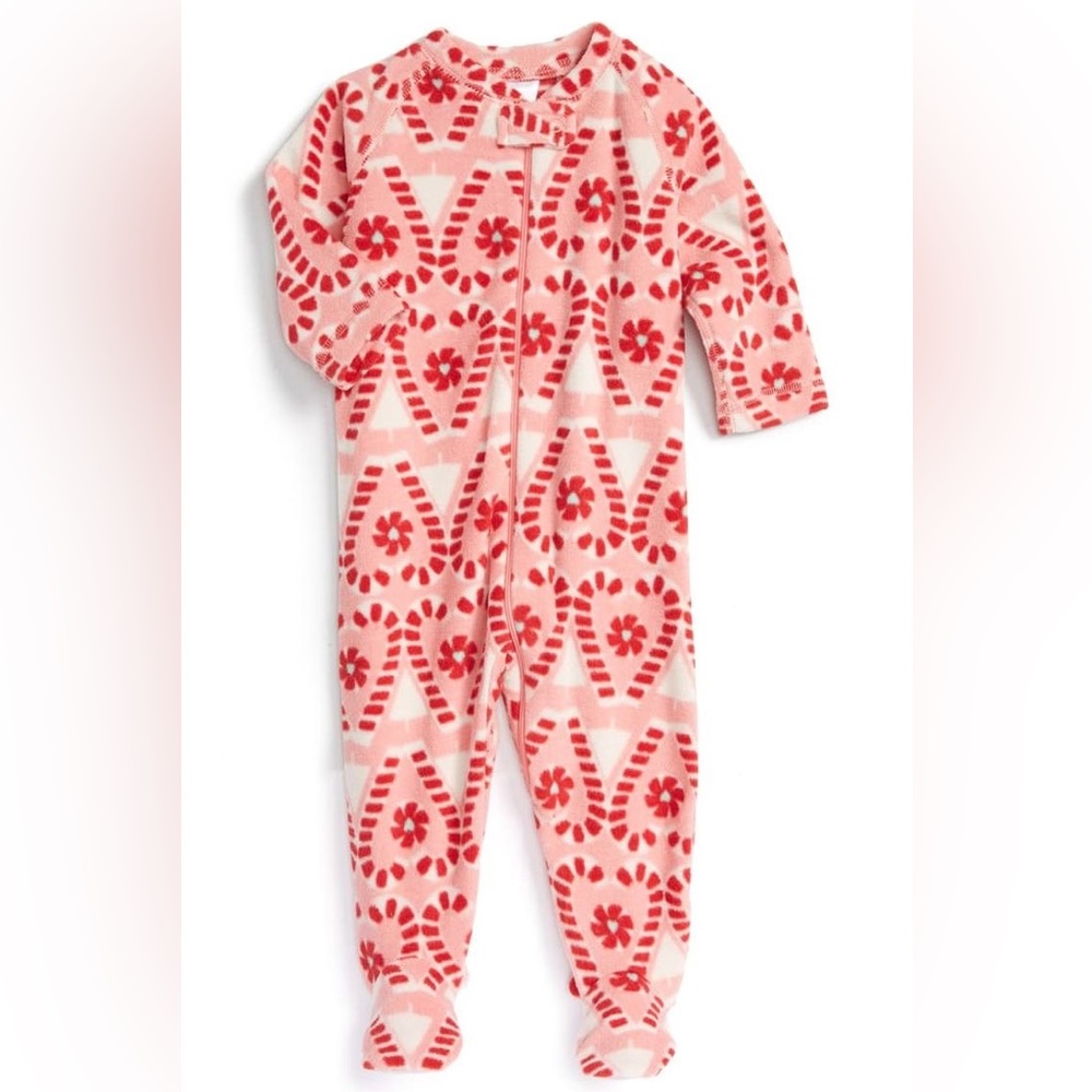 🆕 Hanna Andersson | Candy Cane footie